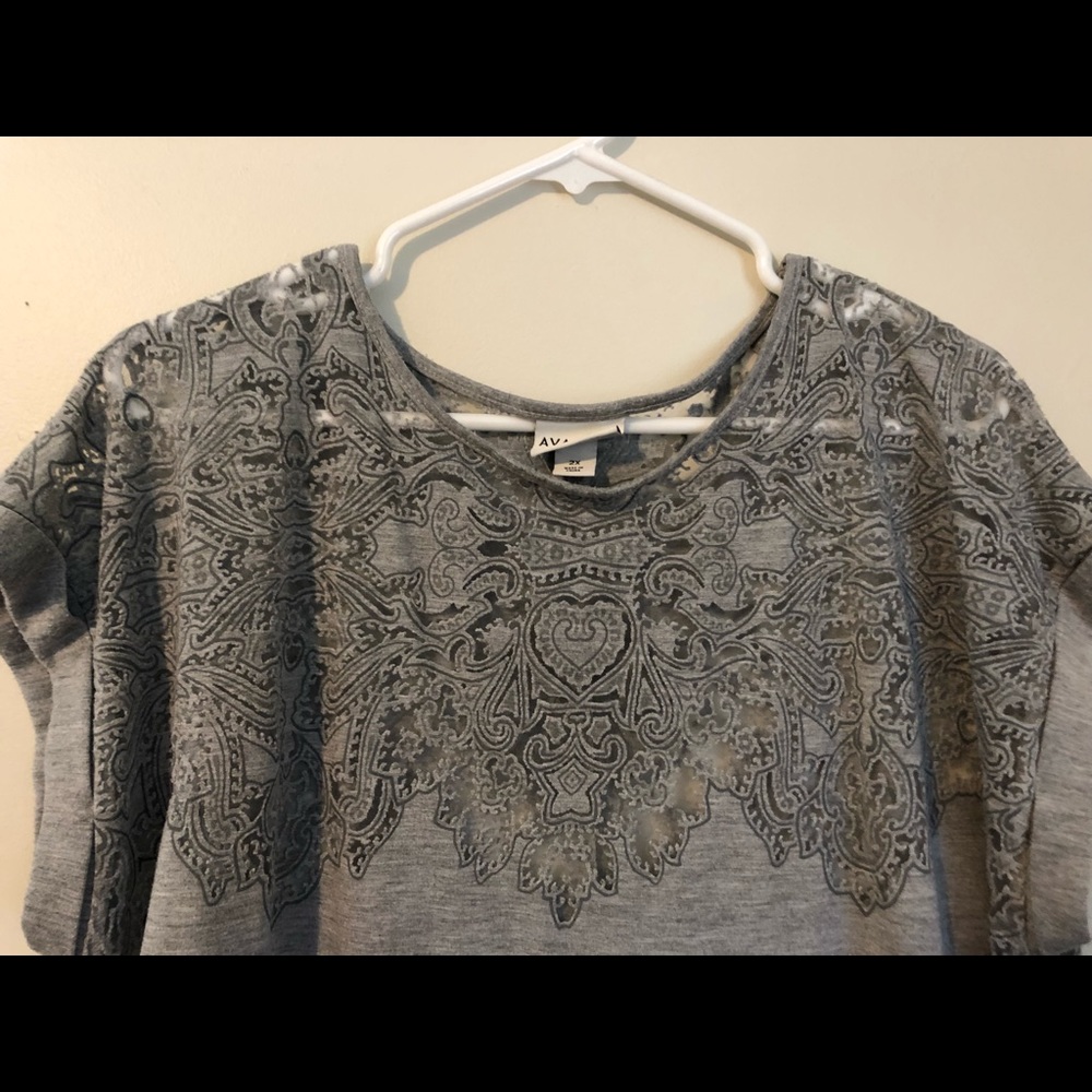 Plus size Ava and Viv tee. 2x beautiful!!